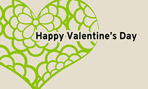 フリー素材 イラスト 冬 バレンタイン ハート カード 名刺 名刺サイズ テンプレート 印刷 Valentine's day 無料 商用可 PNG
